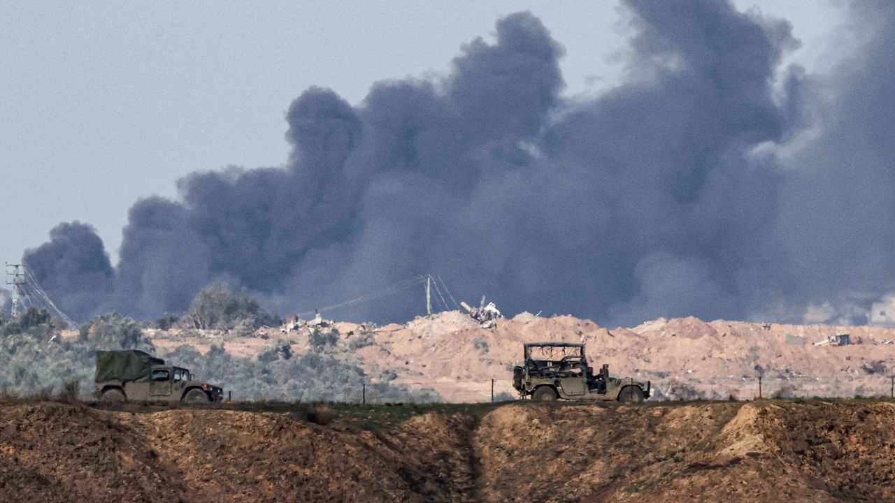 Israeli forces in Gaza Strip