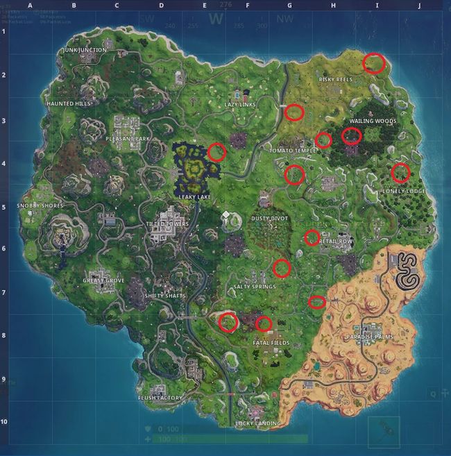 Fortnite: Apple locations guide | PC Gamer