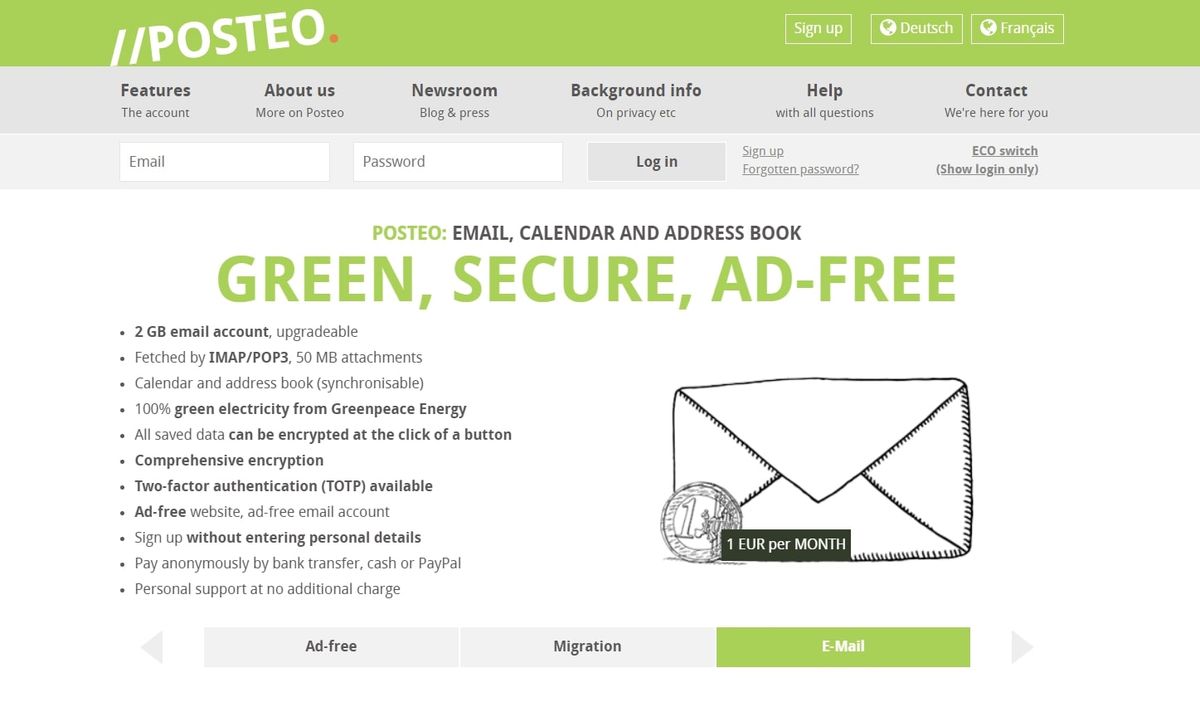 Posteo secure email review | TechRadar