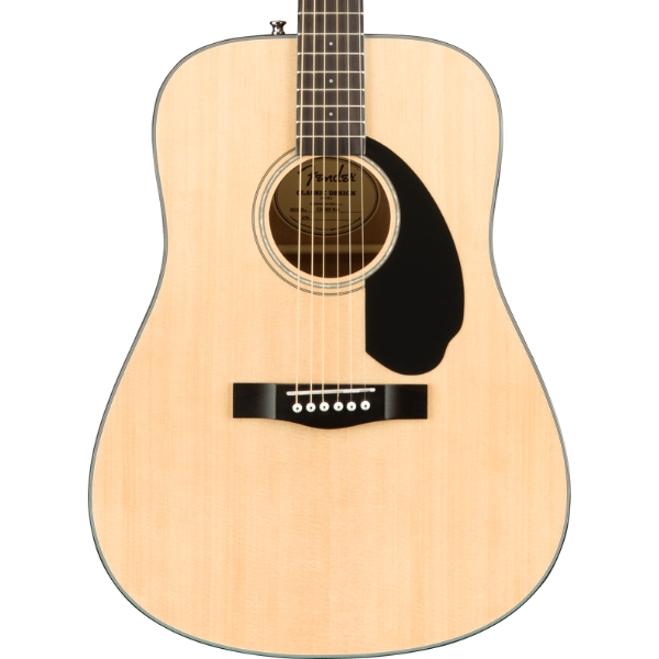 A Fender CD-60S acoustic guitar
