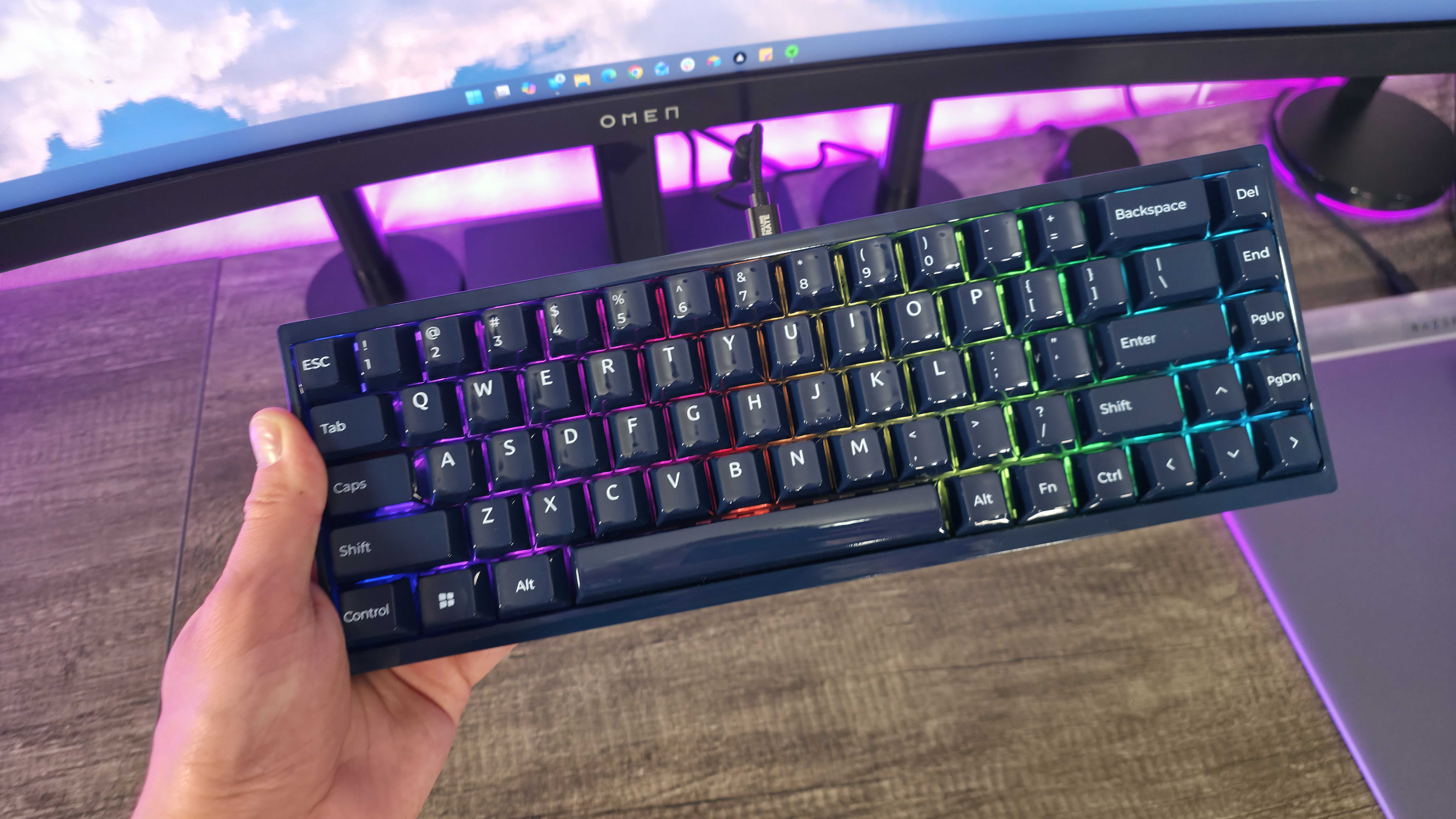 Image of the Keychron Q16 HE 8K keyboard.