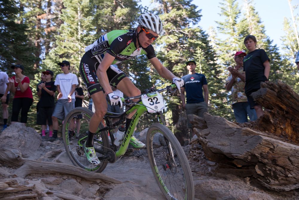 Keegan Swenson, a Park City resident accustomed to elevation, finished second in the pro men&acirc;s race.