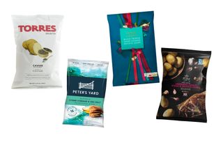 four of the best Christmas nibbles Woman and Home Christmas taste tests 2020 winners Christmas crisps and nibbles