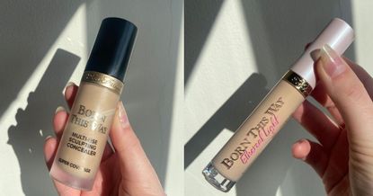 too faced concealer - image of too faced born this way concealer and too faced born this way ethereal light concealer