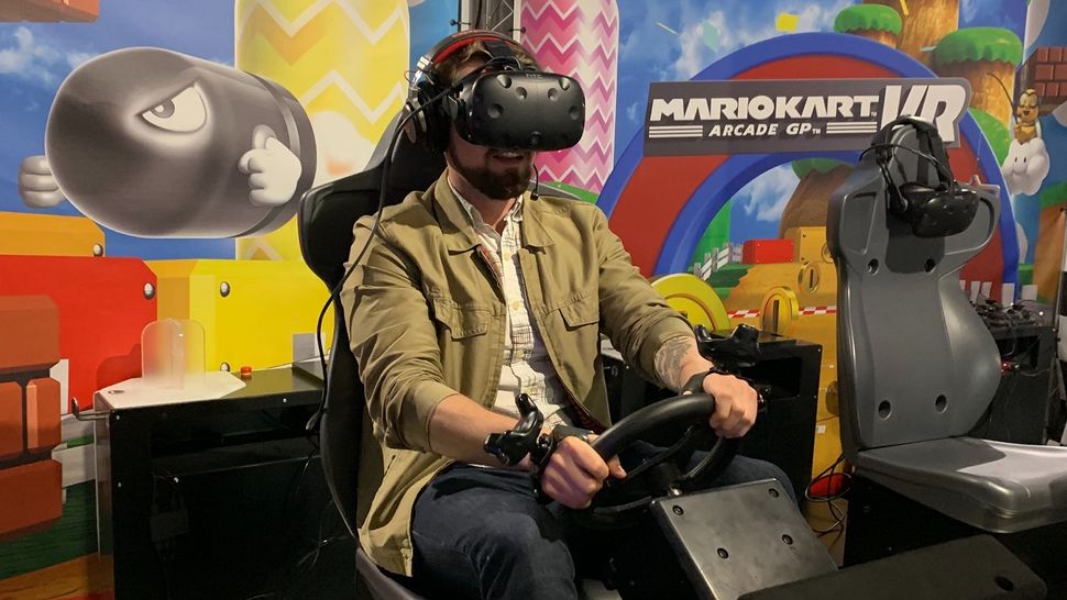 Mario Kart Vr Is Like Racing On Mushrooms Techradar 5615