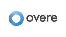Overe logo and branding pictured against a white background.