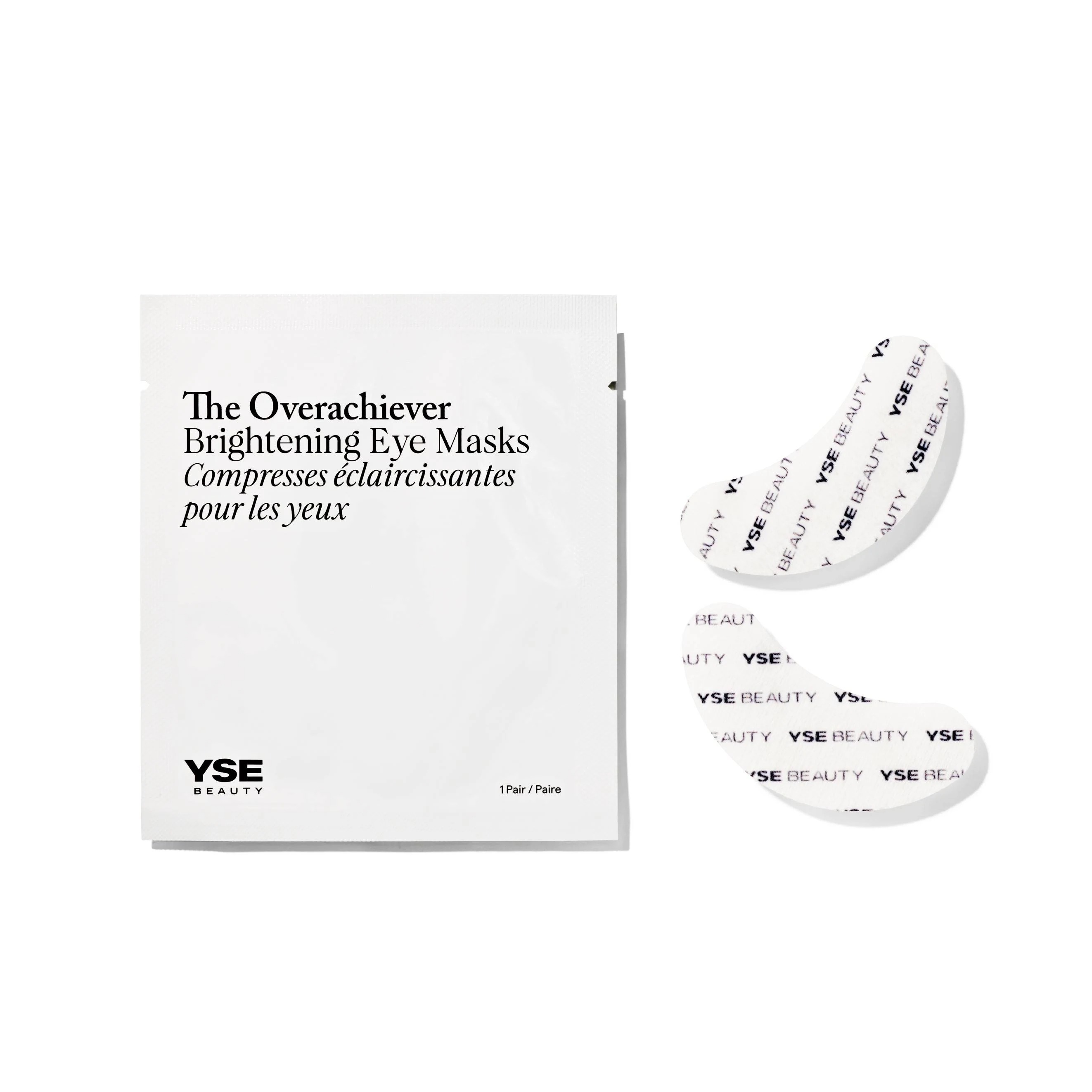 YSE Beauty Overachiever Brightening Eye Masks