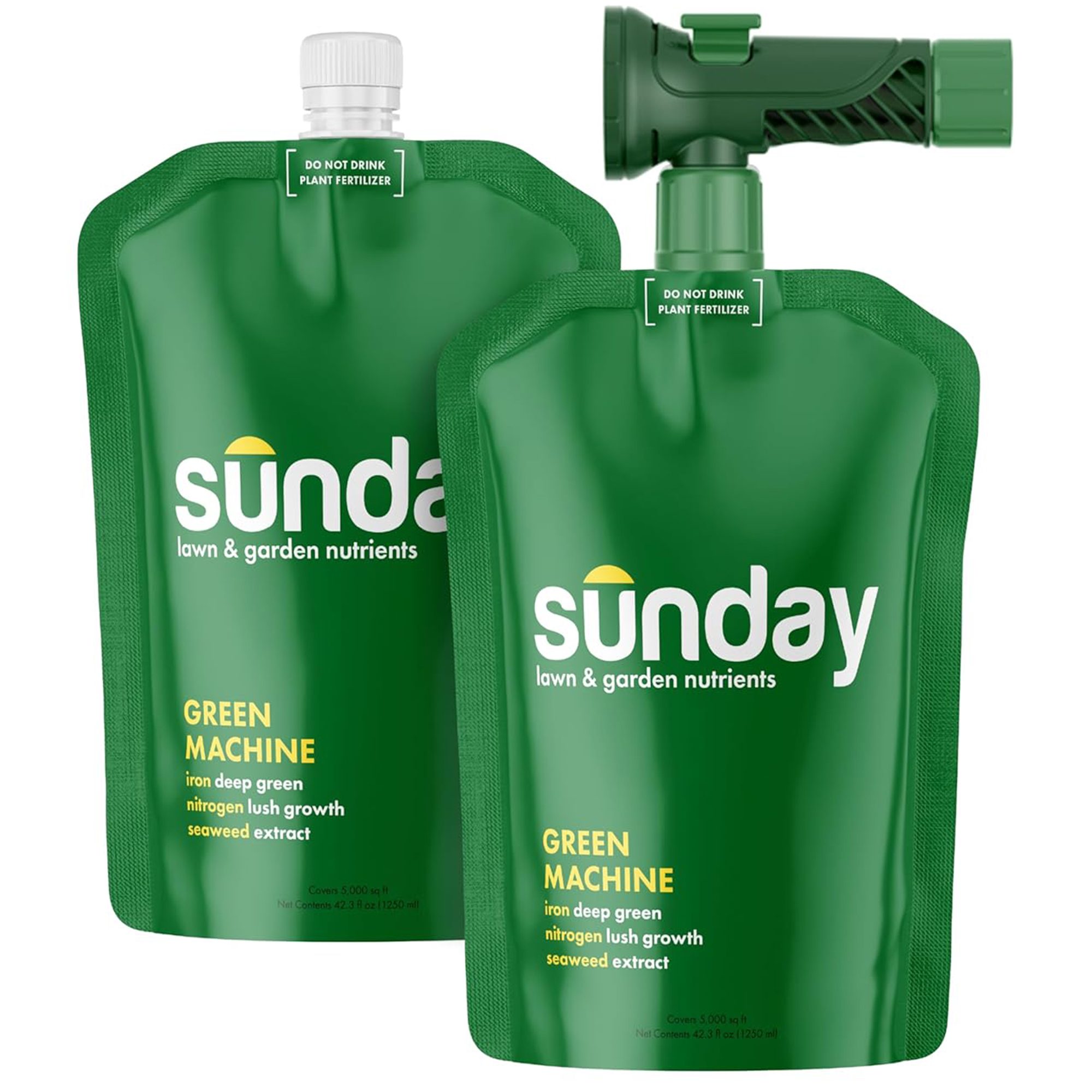 Sunday Green Machine lawn fertilizer