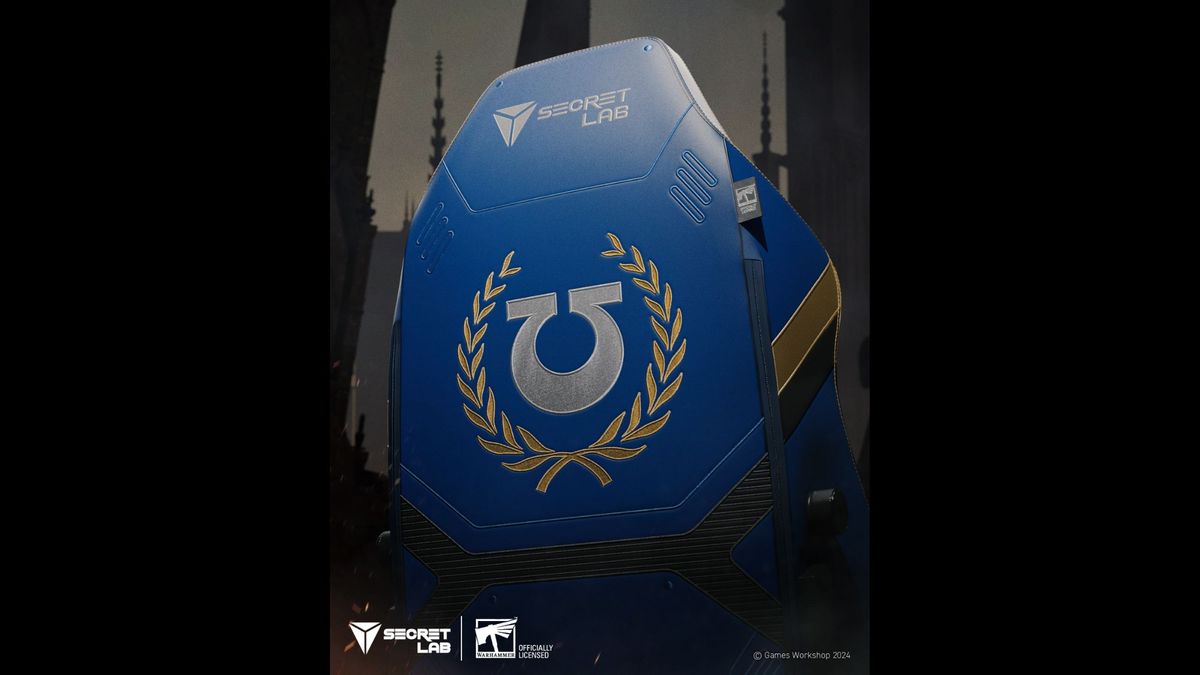 Secretlab TITAN Evo Warhammer 40,000 Ultramarines Edition