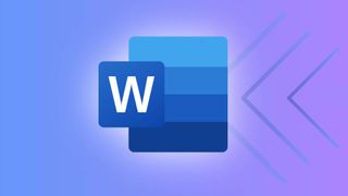 Microsoft Word logo on a colored background