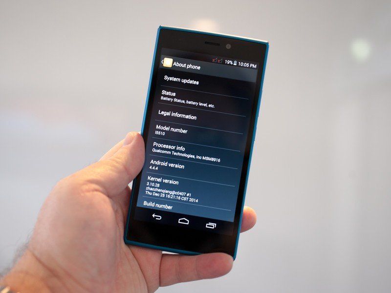 BLU Life One Settings