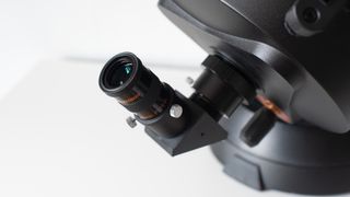 A close-up of the included 25mm eyepiece