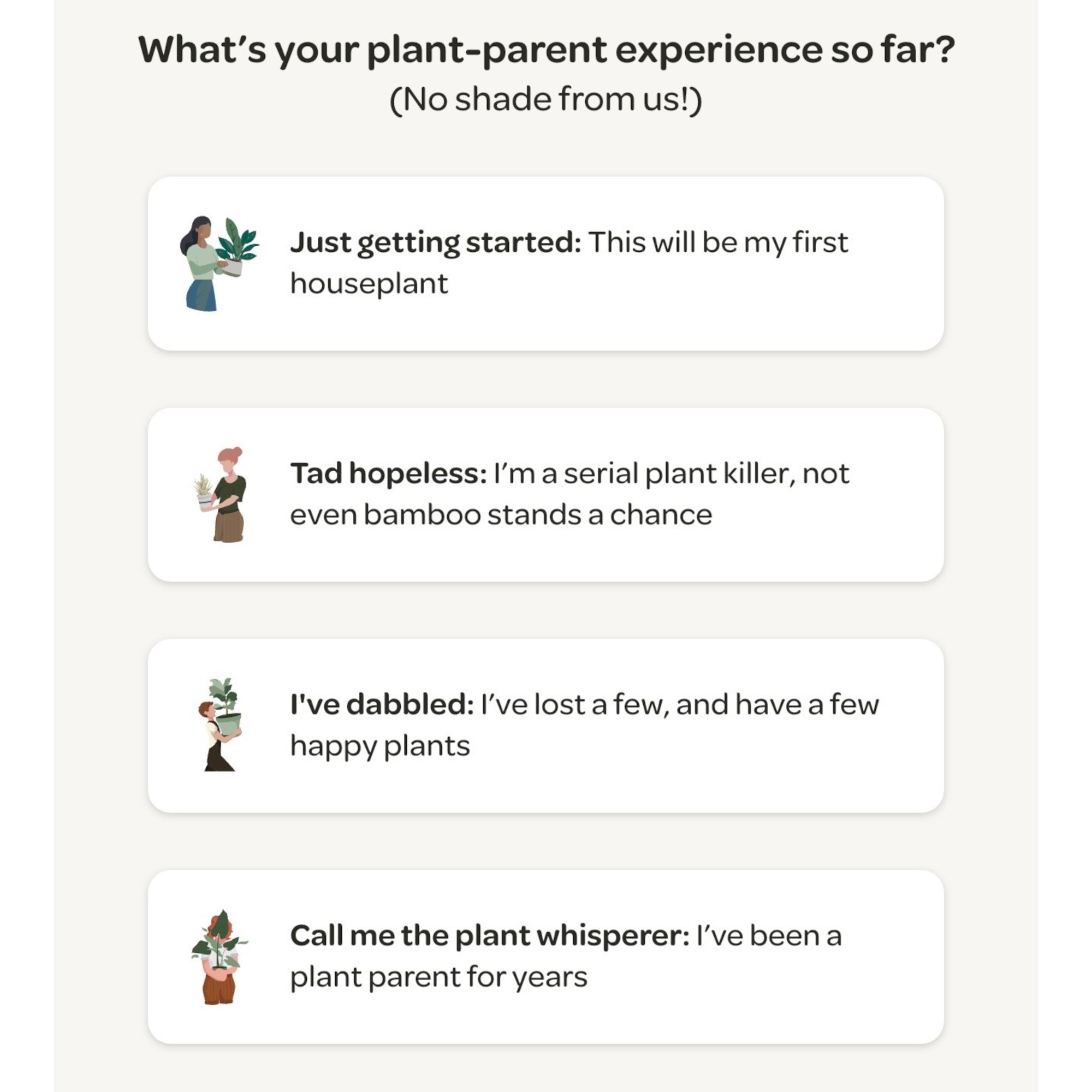 willow plant care app plant parent settings