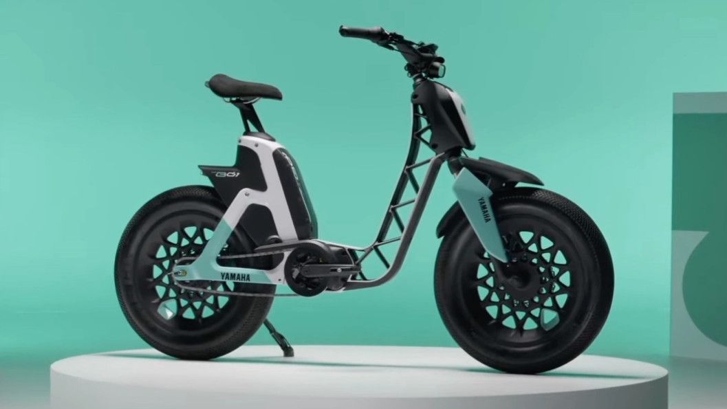 This head-turning Italian bicycle looks like a dirt bike, but it's