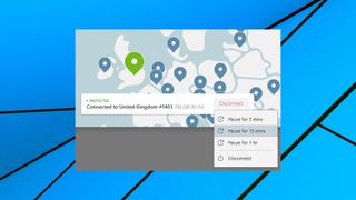 Подключение NordVPN