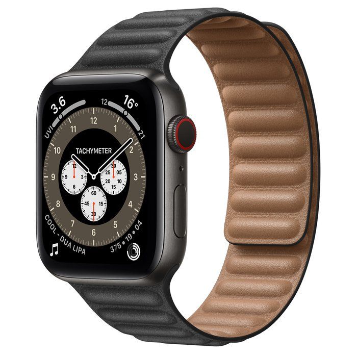 モデル】 Apple Watch - Apple Watch series6 titanium 44mmの通販 by