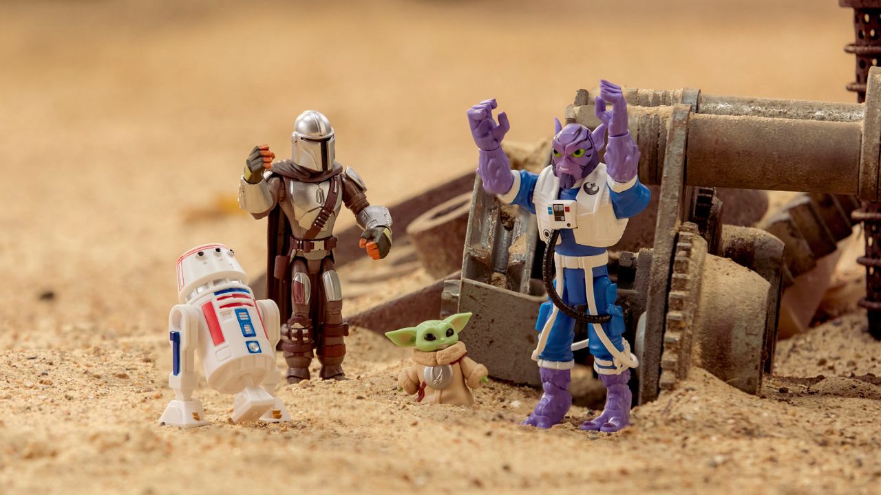 The Mandalorian and Grogu Action Figure Set &ndash; Star Wars Toybox 3