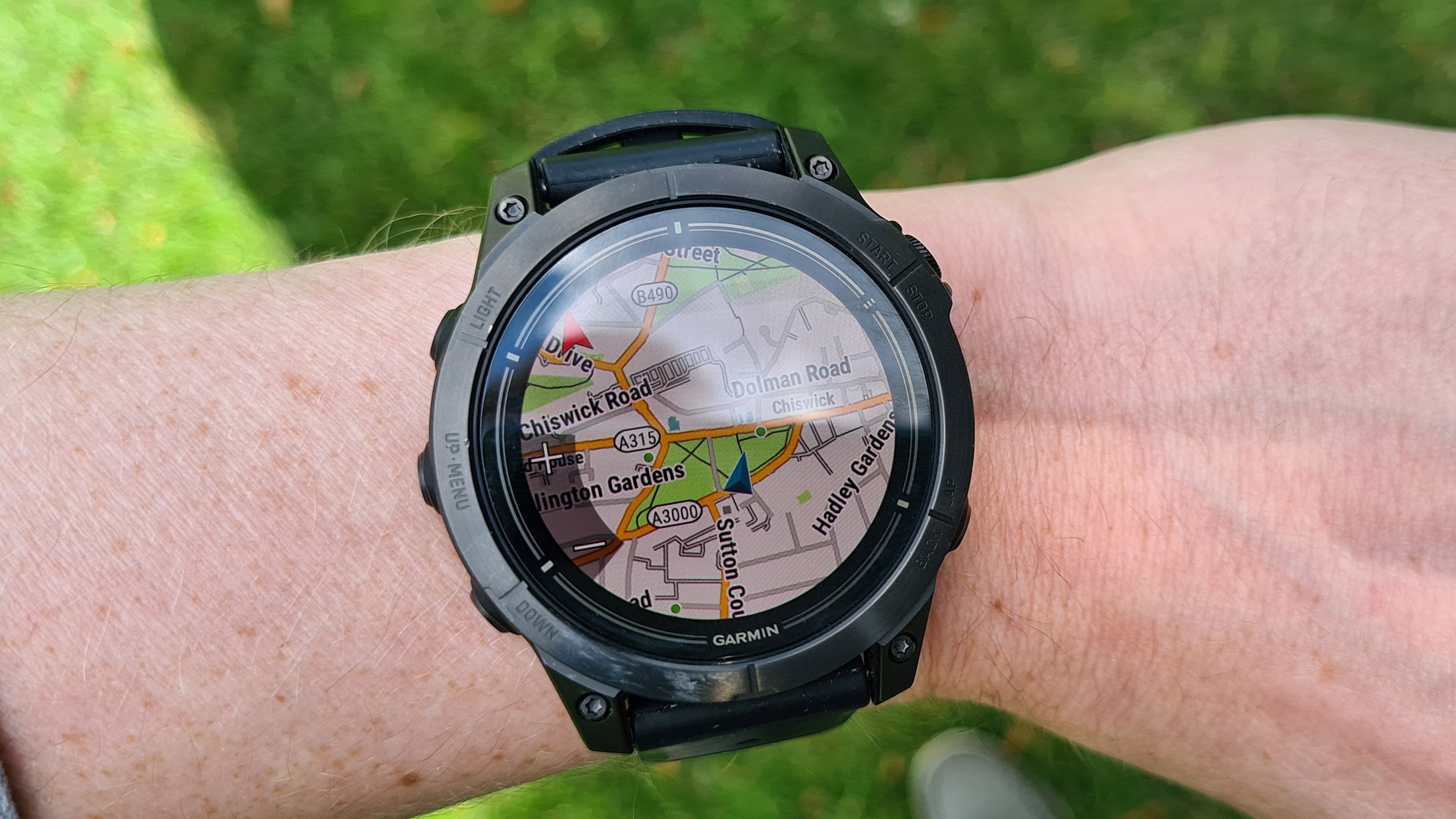 Garmin fenix 5 hot sale upload route