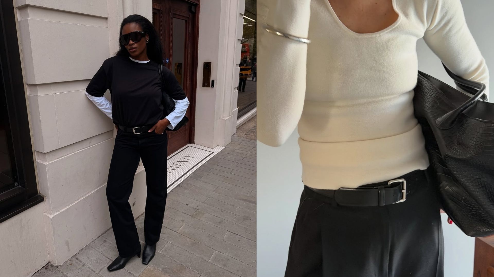 woman wearing belt outfit 2026