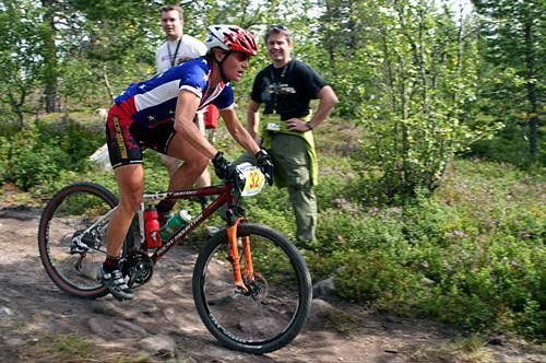 American rider Gretchen Reeves