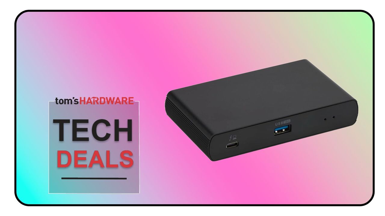 This Amazon Basics Thunderbolt 4/USB 4 docking station is going for just $34 (61% off) — save $55 on speedy expansion
