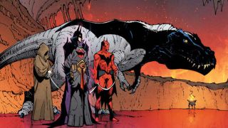 How Warren Ellis Was Recruited To Write Death Metal S Bat Rex Origin Story Gamesradar