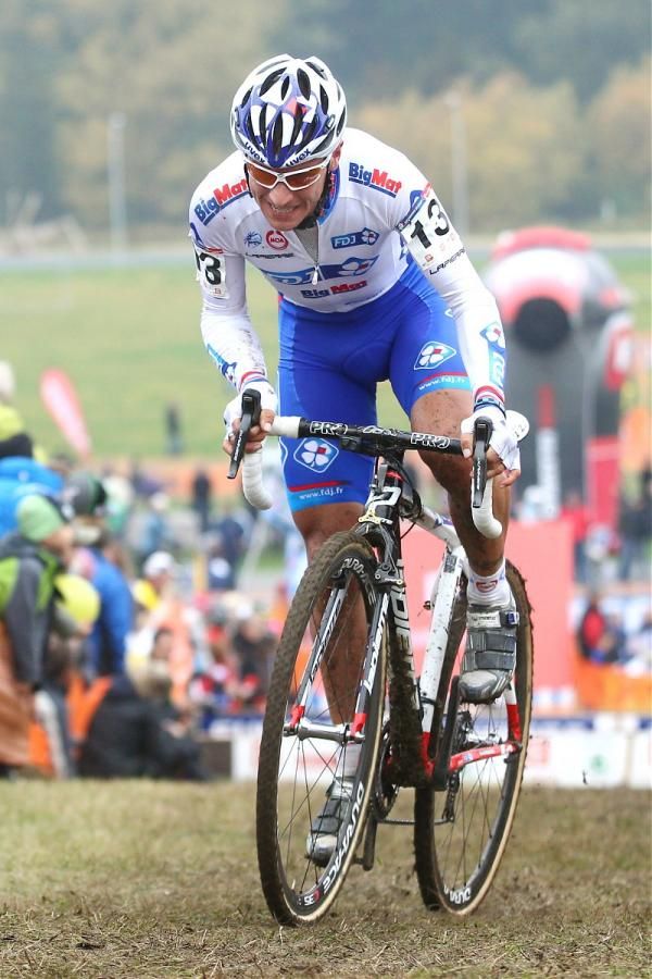 Francis Mourey (FDJ-BigMat) en route to a 14th place finish in the first World Cup round.