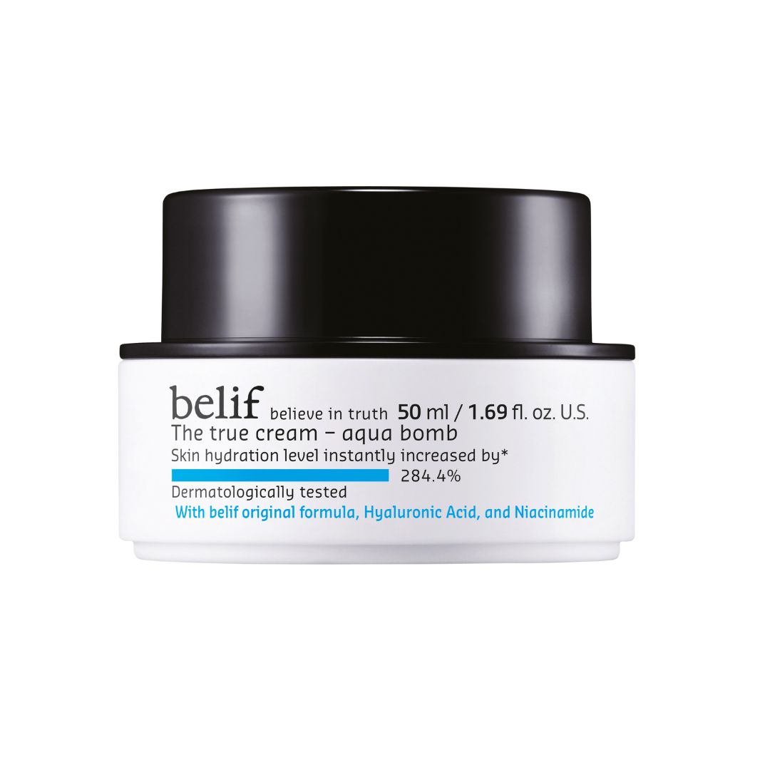 a apckshot of belif aqua bomb cream