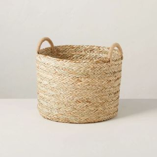wicker storage basket