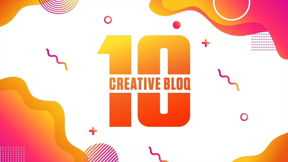 The logo for Creative Bloq at 10