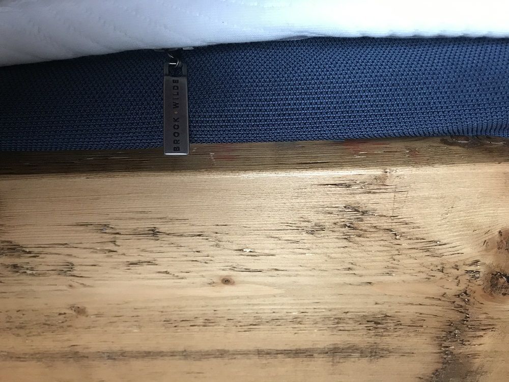 Brook + Wilde elite mattress weight test 4