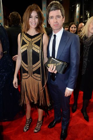 Noel Gallagher And Sarah McDonald At The BAFTAs 2014