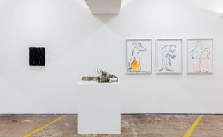 Installation view of König Galerie’s inauguating group show at its new Marylebone location.