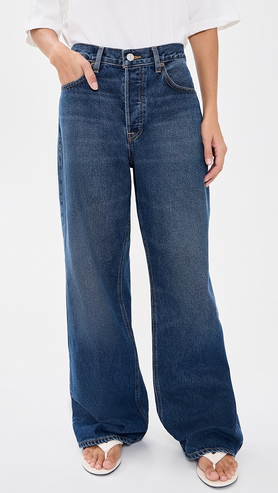 Vintage Low Slung Baggy Jeans - Trace