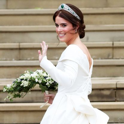 BRITAIN-ROYALS-WEDDING-EUGENIE