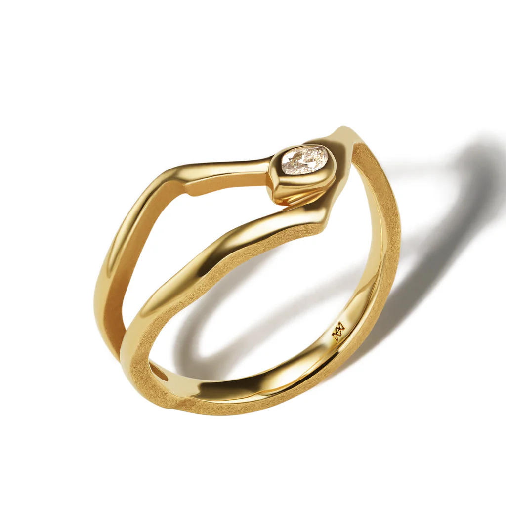 Kintsugi Diamond Ring I Kintsugi Diamond Ring I