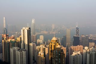 Hong Kong's skyline