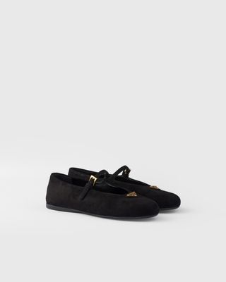 Suede Ballerinas