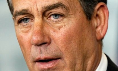 President Obama says House Minority Leader John Boehner has nothing to offer, and Boehner has accused Obama of "whining."