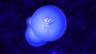 By transforming light-quenching hydrogen atoms into ionized gas, ultraviolet starlight may have formed overlapping, giant bubbles filled with ionized hydrogen throughout the early universe.
