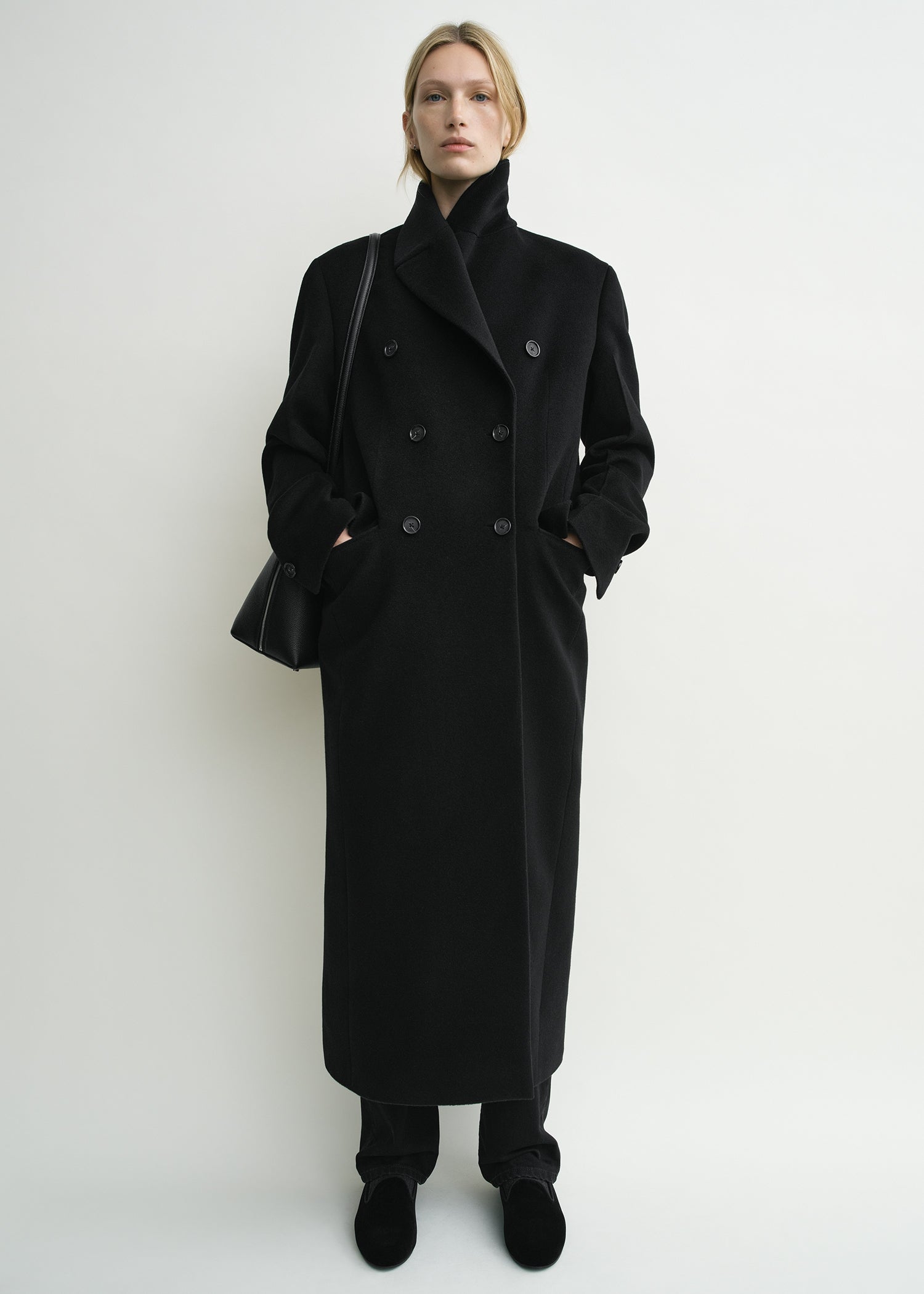Broad Coat Black