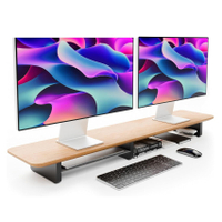 KIVY Dual Monitor Riser: $77 @ Amazon