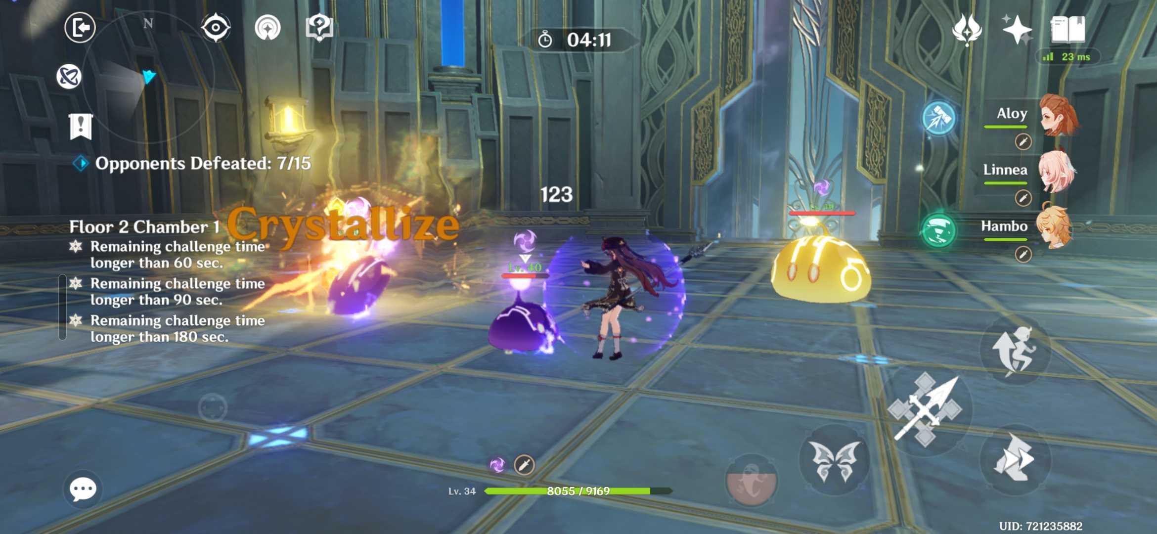 Genshin Impact on the Samsung Galaxy S26 Ultra