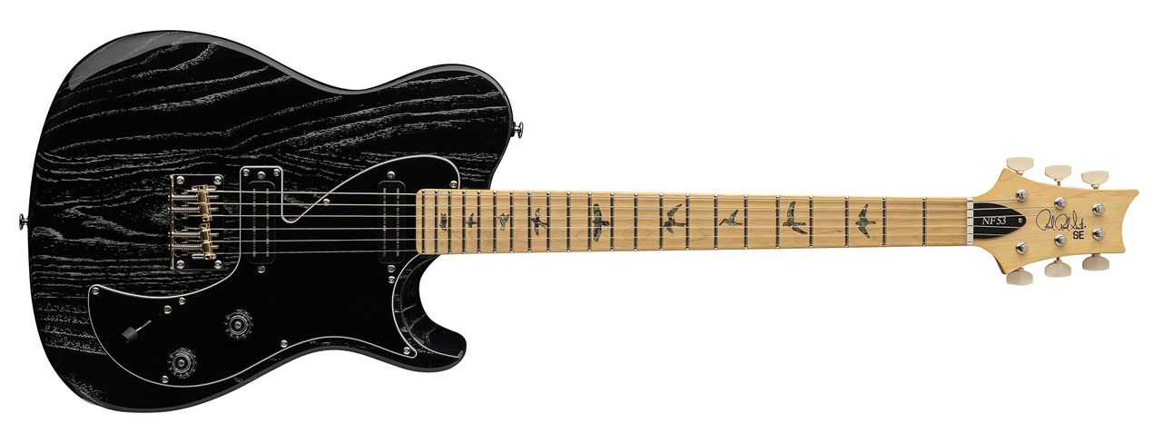 PRS SE NF 53 Black Dog Hair