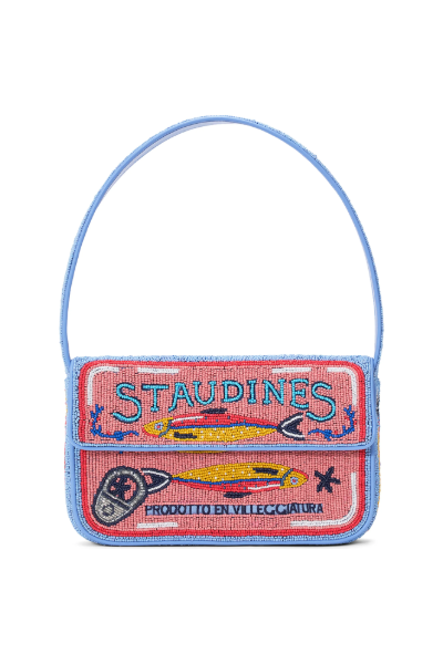 STAUD, Tommy Beaded Shoulder Bag