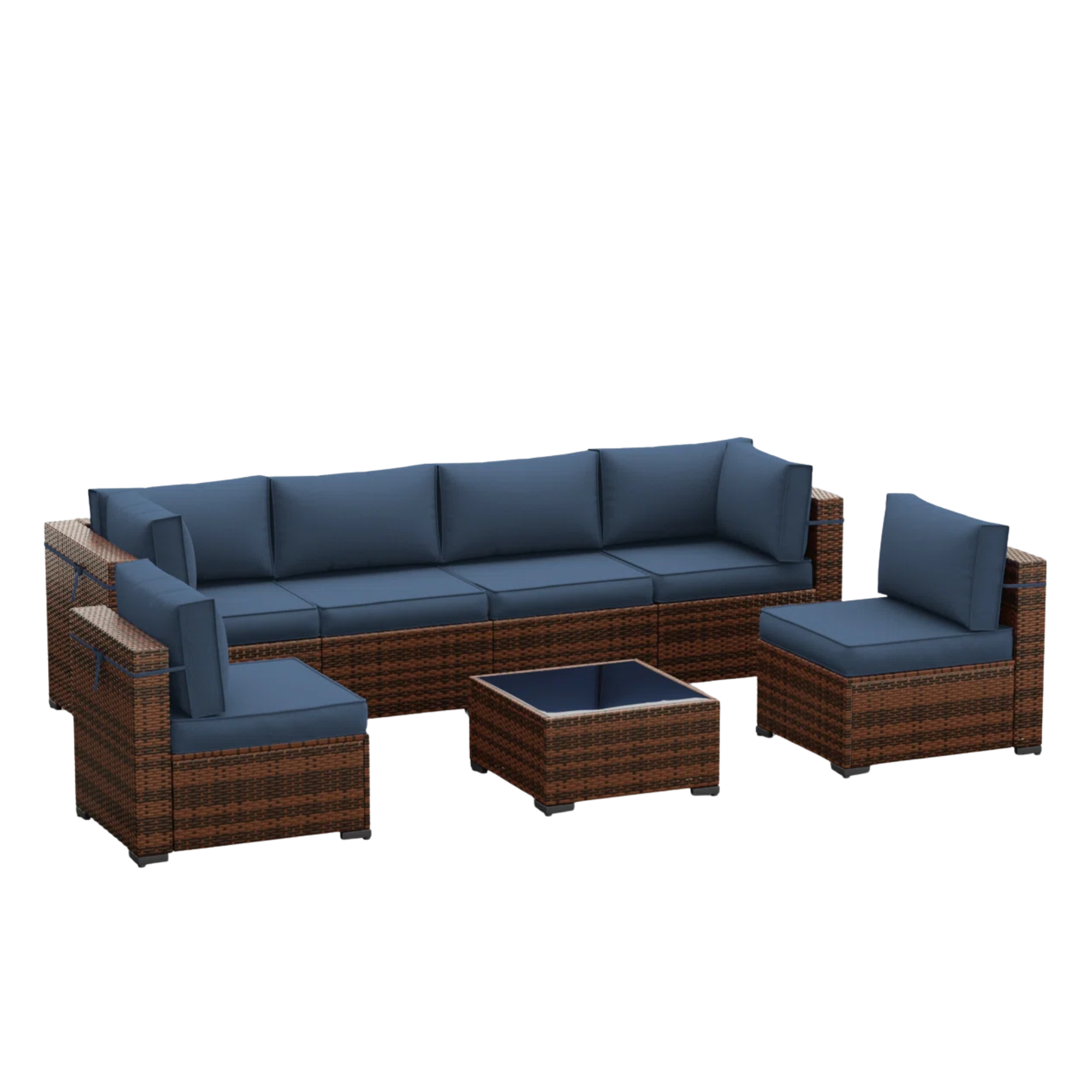 an outdoor sectional