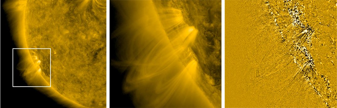 Sun&#039;s plasma fountains