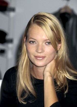 Kate Moss at the Saks Fifth Avenue Store in California