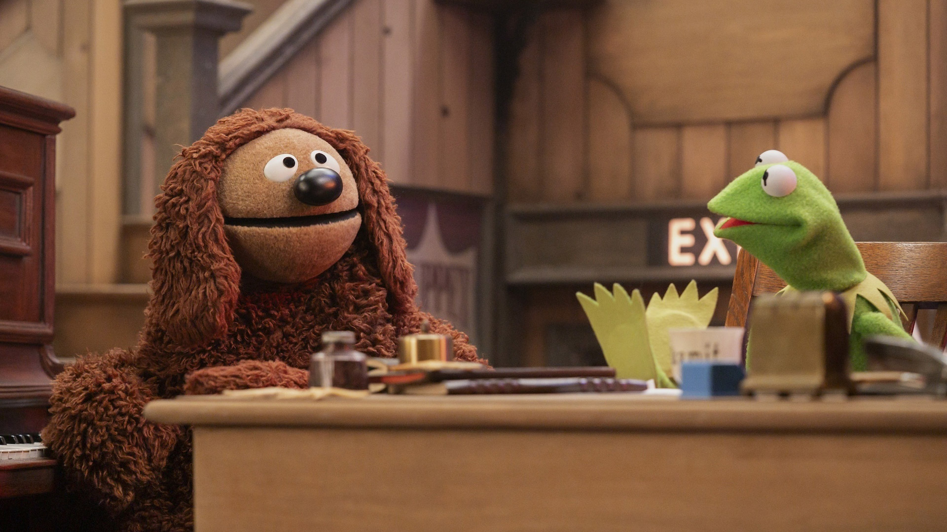 Rowlf and Kermit