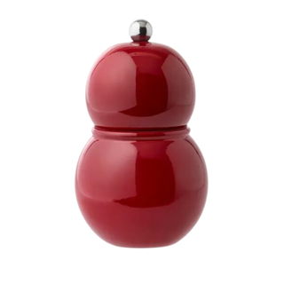Red salt and pepper mill 